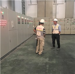 AIP BINH DUONG공장의 생산 라인을 위한 저전압 및 중전합 전력선 시공