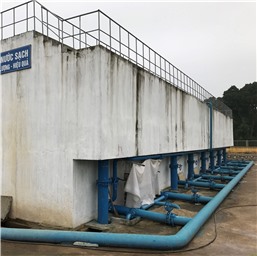 Ha Nam성, Ly Nha현, Nhan Thinh면에서 깨끗한 물 공장 건설